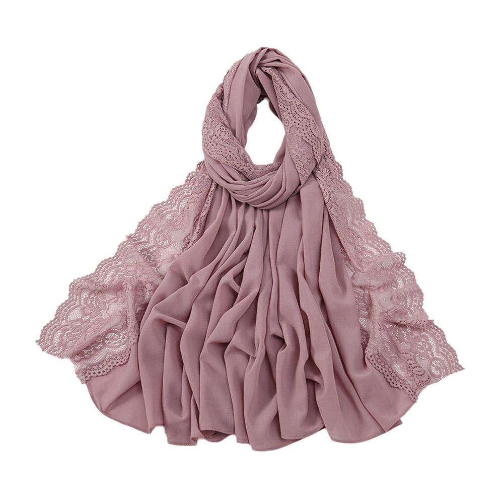 New Arrival Crinkle Rayon Hijab Women Muslim Scarf Headscarf Size Wraps Big Foulard Shawls Plai Z1D6