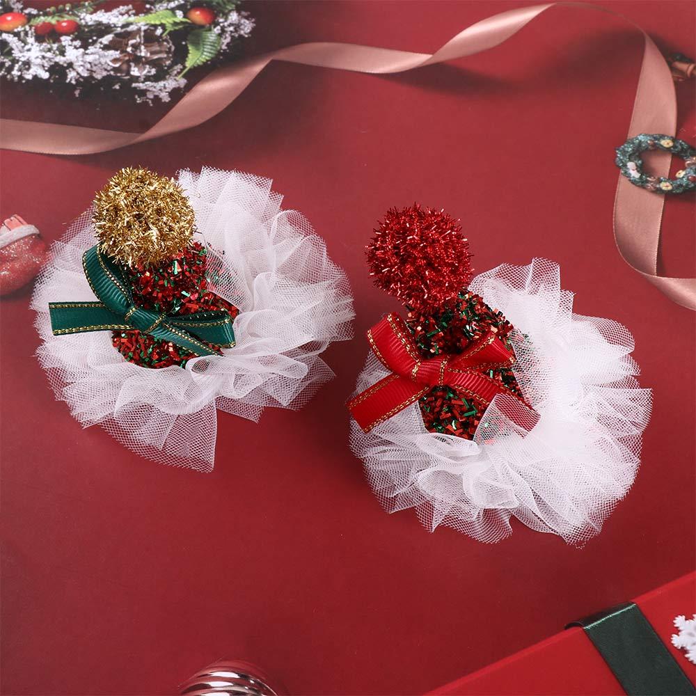 Korean Hair Accessories Christmas Costume Dress Up Christmas Hat Hairpin Children Hair Clip