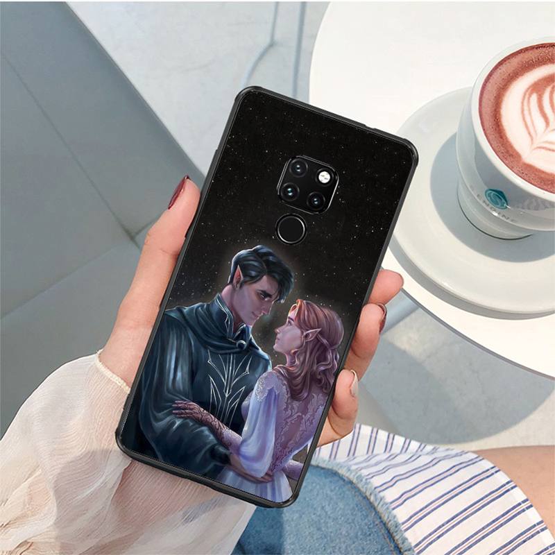 A Court of Mist and Fury Sarah J Maas Phone Case For Huawei Nova3I 3E Mate9 10 20lite 20Pro 40 30pro Funda Case