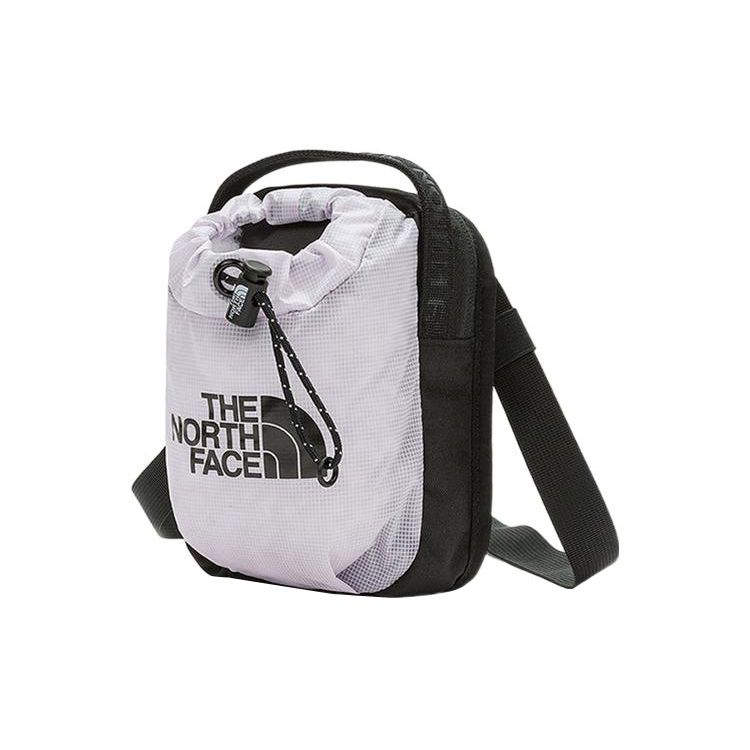 The North Face 1.75L Bozer Lightweight Portable Drawstring Closure Handheld Shoulder Crossbody Bag Outdoor Unisex bags White 52RY-134477