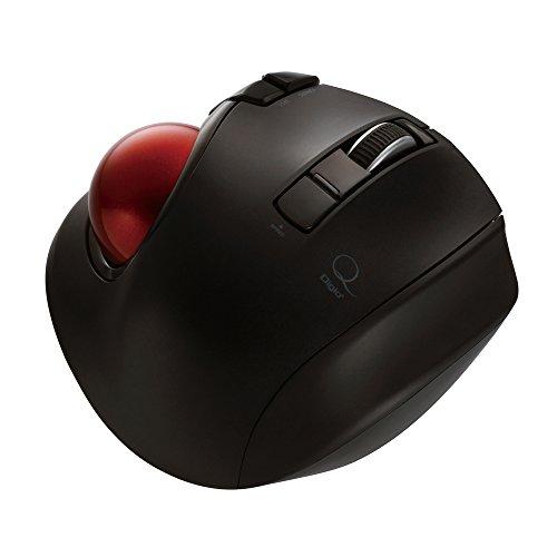 Nakabayashi Digio2 Trackball Mouse, Compact, Bluetooth, 5 Buttons, White Z8378