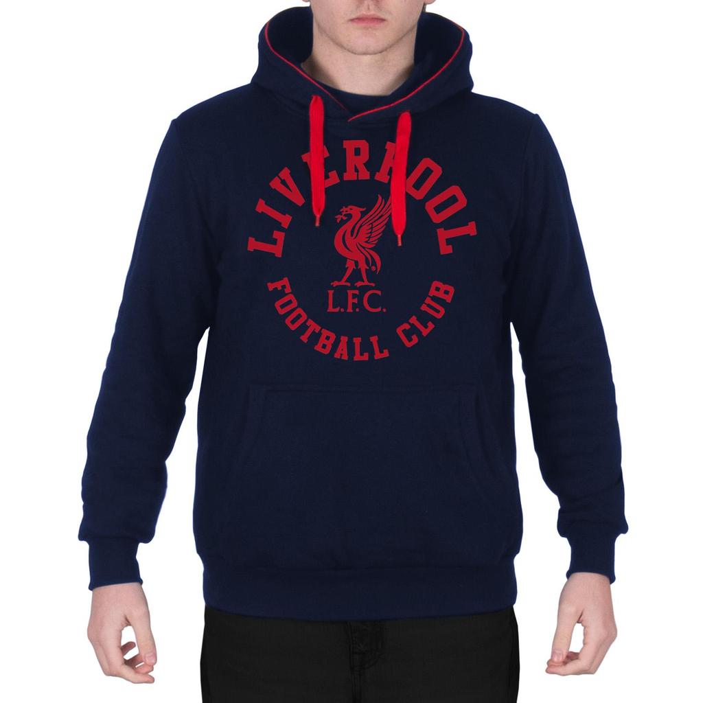 Liverpool FC Mens Graphic Fleece Hoodie