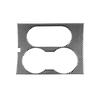 For Ford F150 2004-2008 LHD Carbon Fiber Car Gear Shift Panel Cup Holder Cover Trim Accessories