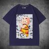 Dragon Ball 2026 Лето 100% Хлопок Мастер Роши С принтом Сон Гоку Фитнес Футболка Винтаж Харадзюку Унисекс Детская Футболка Топ Y2k