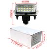 12V/18Led License Plate Light For Peugeot 206/207/307/308 Citroen C3-C6