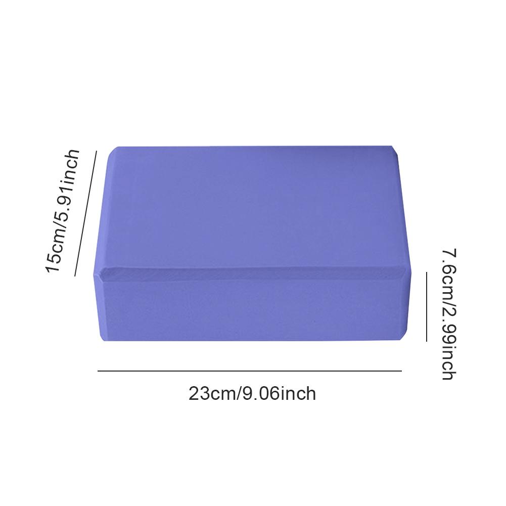 EVA Gym Yoga Block Foam Brick Training Exercise Fitness Equipment Yoga Bolster Pillow Cushion Stretching Body Shaping Yoga Block