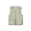 SS22 Athletics Solid Color Casual Breathable Woven Vest Men Vests Light-Industrial-Brown A11M221711FBG