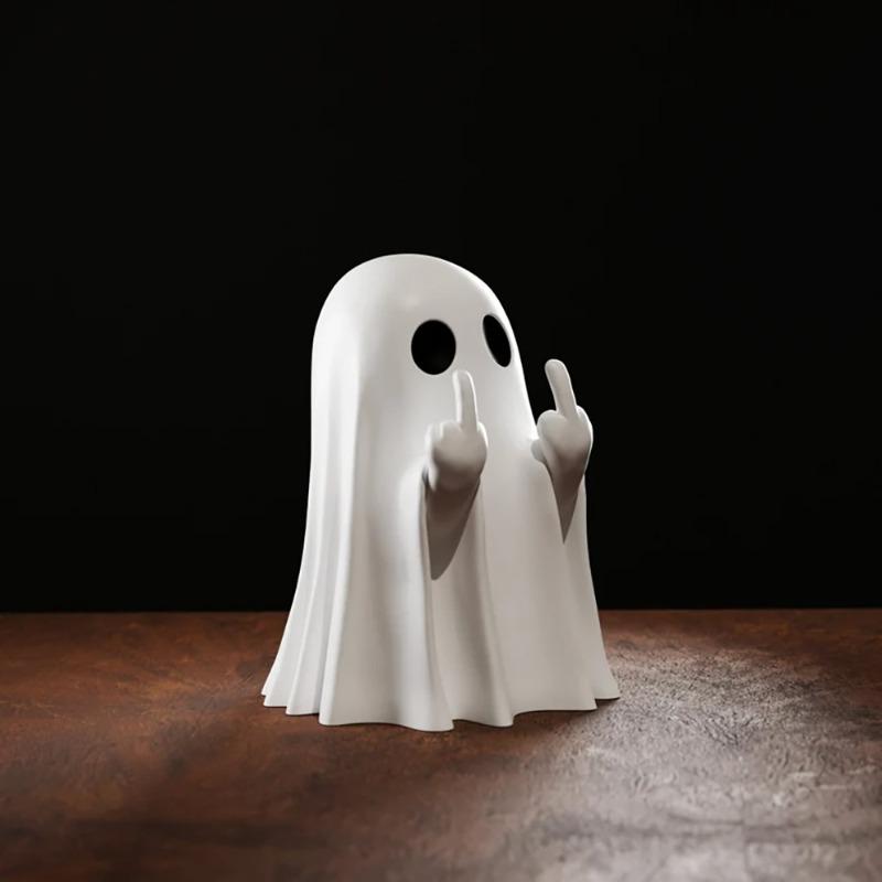 Cute White Ghost Party Decoration, Courtyard Ornaments, Study Decorations, and Small Decorations Add Fun Atmosphere