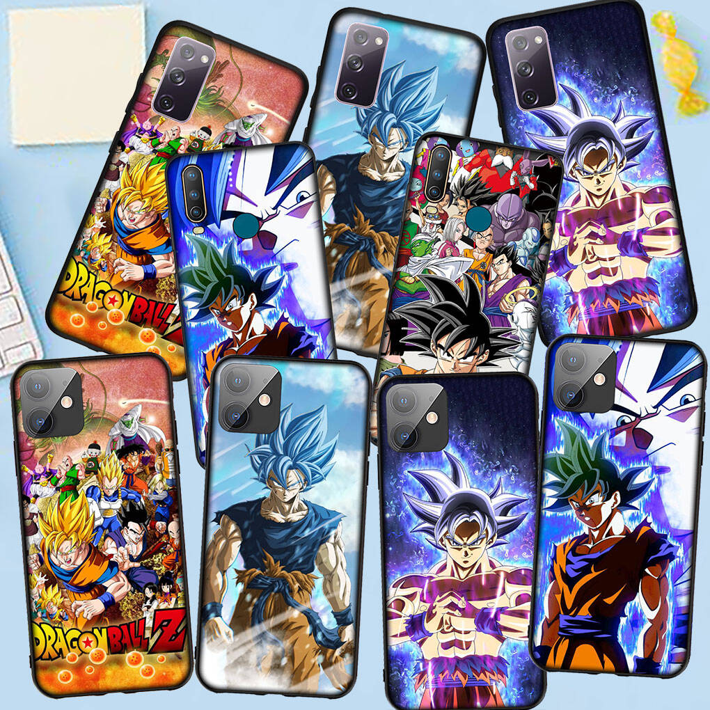 Phone Case for iPhone 17 15 16 Plus Xiaomi Poco X7 X6 F8 F7 M8 C85 C75 C71 Redmi Note 14 12 11 13 Pro Max A4 14C 13C Dragon Son Gokus Ball Z Silicone