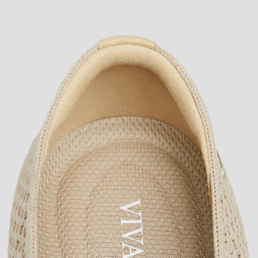 Vivaia Almond Mesh Margot Mary Jane