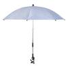 Protective Umbrella Baby Strollers Sun Blocker Flexible Angles for Strollers, Sun Safe Fabric Effortlessly Attachment