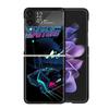 Back To The Future Time Machine Cases For Samsung Galaxy Z Flip 4 5 6 7 3 Z Flip7 Flip6 Flip4 Flip5 Flip3 5G Hard Shockproof Fun
