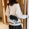 Cute Piano Pattern Pu Leather Casual Ladies Shoulder Bag Women's Flap Crossbody Bag KTY