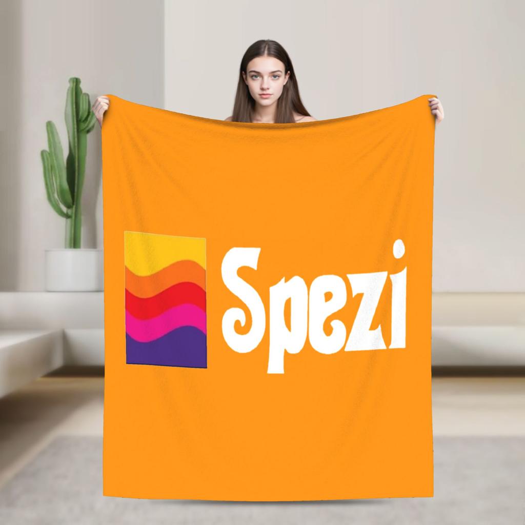 Плед Paulaner Spezi Качественный Теплый Мягкий Постельное белье Накидки Зима Студенты Уличный Принт Покрывало