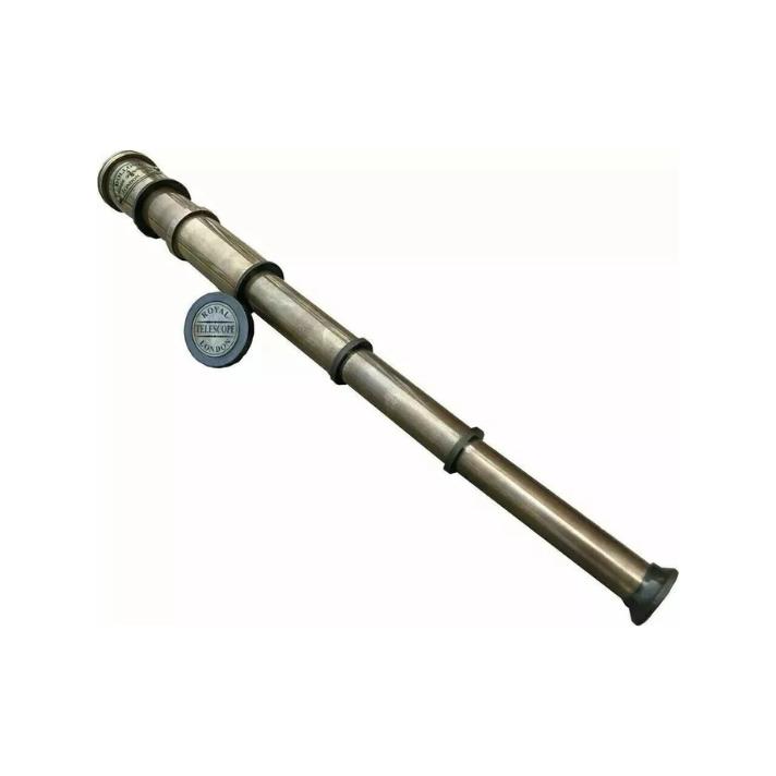 Морской морской телескоп, старинная латунная пиратская подзорная труба, винтажный прицел