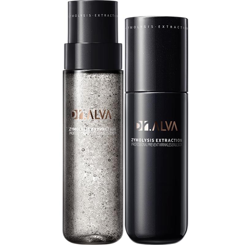 Dr. Alva Fermented Essence Flash Charge Tightening & Anti-Wrinkle Skincare Set