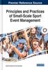 The Principles and Practices of Small-Scale Sport Event Management Book