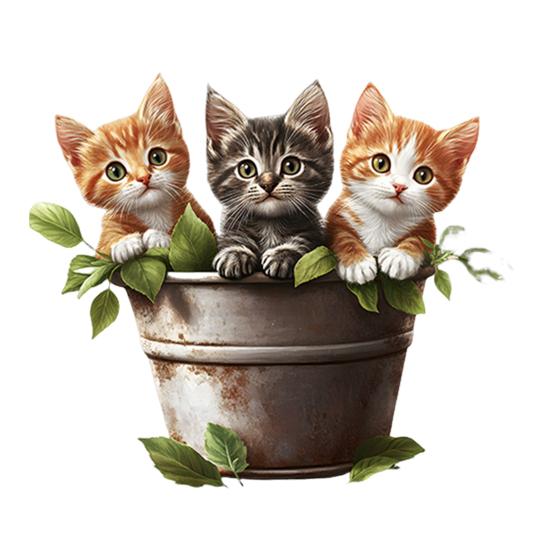 Рождественская наклейка на окно с Санта-Клаусом и котом - Съемный водонепроницаемый ПВХ