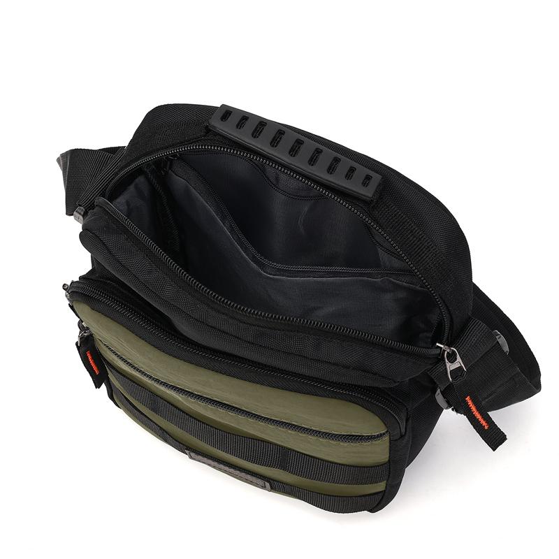 Мужская дорожная наплечная сумка Модная повседневная лоскутная сумка Высококачественная ткань Оксфорд Водонепроницаемая многофункциональная сумка через плечо