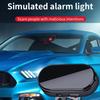 Горячий 1 шт. Автомобильный ложный охранный свет на солнечной батарее, имитирующий сигнализацию, беспроводной предупреждающий противоугонный светодиодный мигающий свет