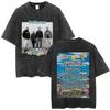 New Arrival womens Clothes Tee Shirt Homme Washed Vintage Rock Band Deftones Private Music Graphic   Clothing New in Top & Tees