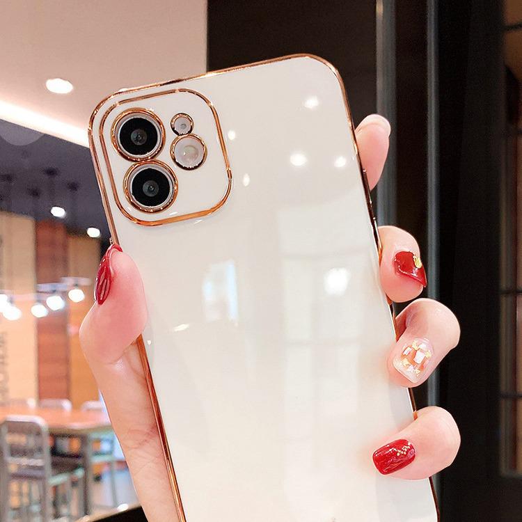 Techno POVA4/NOTE12 Transsion Hot30 Electroplated Protective Phone Case, Full Wrap