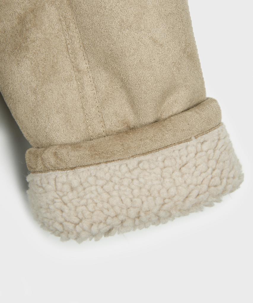 Куртка-свитер Place Studio Reversible Suede Oversized Shearling Shearling