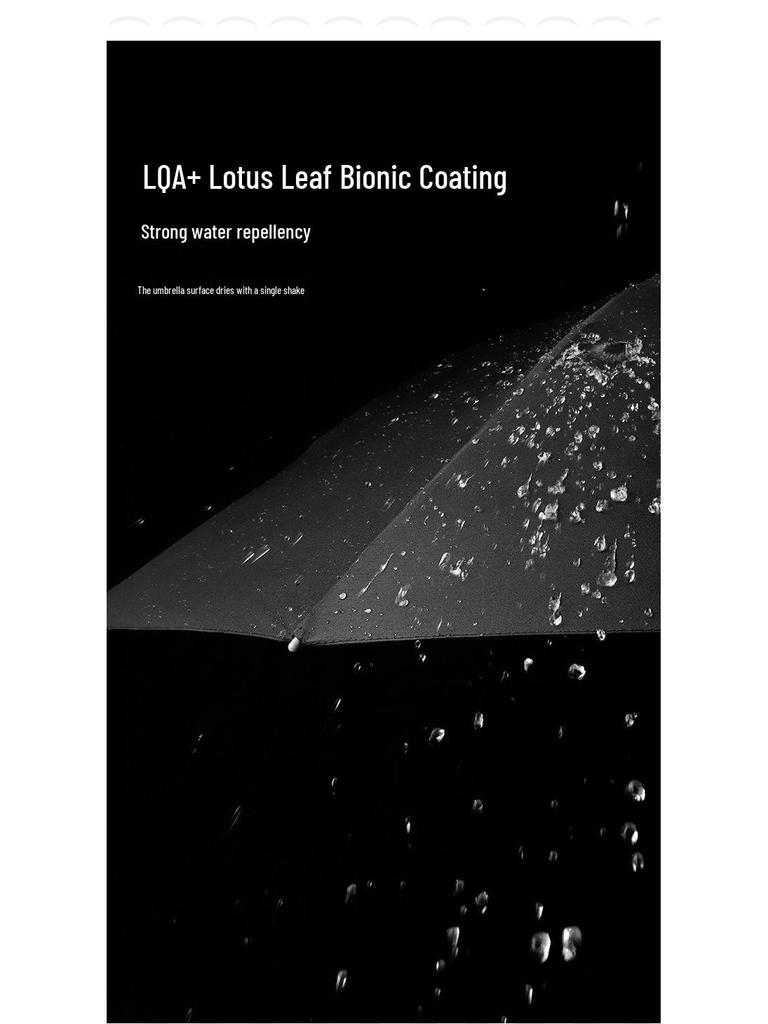 Очень большой ветрозащитный штормовой зонт с несколькими спицами и защитой от солнца, покрытие из черного клея, для дождя или солнца, складной для мужчин и женщин
