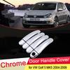 Для Volkswagen VW Golf 5 MK5 V Rabbit 1K GTI 2004 2005 2006 2007 2008 2009 Хромированная накладка на ручку двери Автостайлинг Аксессуары