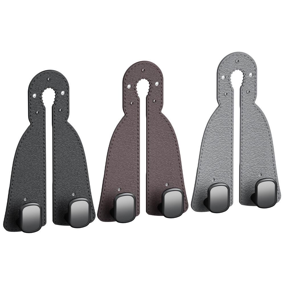 Обновленные замшевые двойные крючки на спинку сиденья для заднего хранения