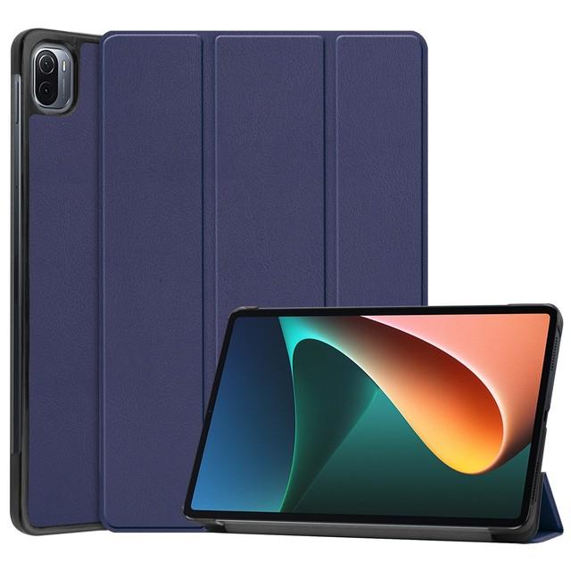 Тройной раскладной чехол для Xiaomi Mi Pad 5/mipad 5 Pro 11-дюймовый раскладной чехол-кронштейн для планшета умный магнитный кожаный чехол
