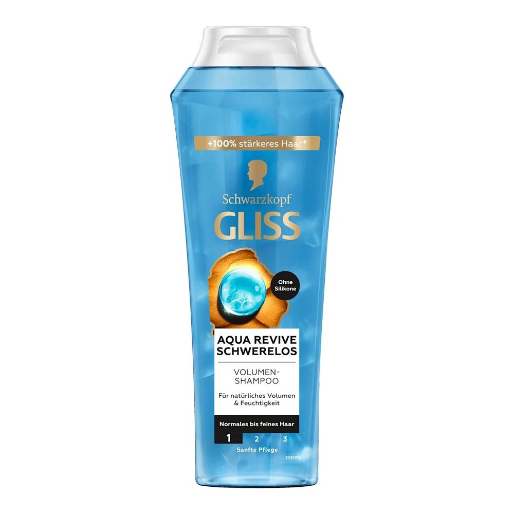 Schwarzkopf Gliss Aqua Revive Шампунь для тонких волос 250 мл