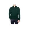 Polo Ralph Lauren Solid Color Pony Logo Embroidered Half-Zip Wool Knit Sweater Men Sweater Green MNPOSWE16820647-300