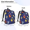 Модный мультяшный рюкзак на тему Покемонов Mochilas Модный Прочный Плечевой Рюкзак для Кампуса