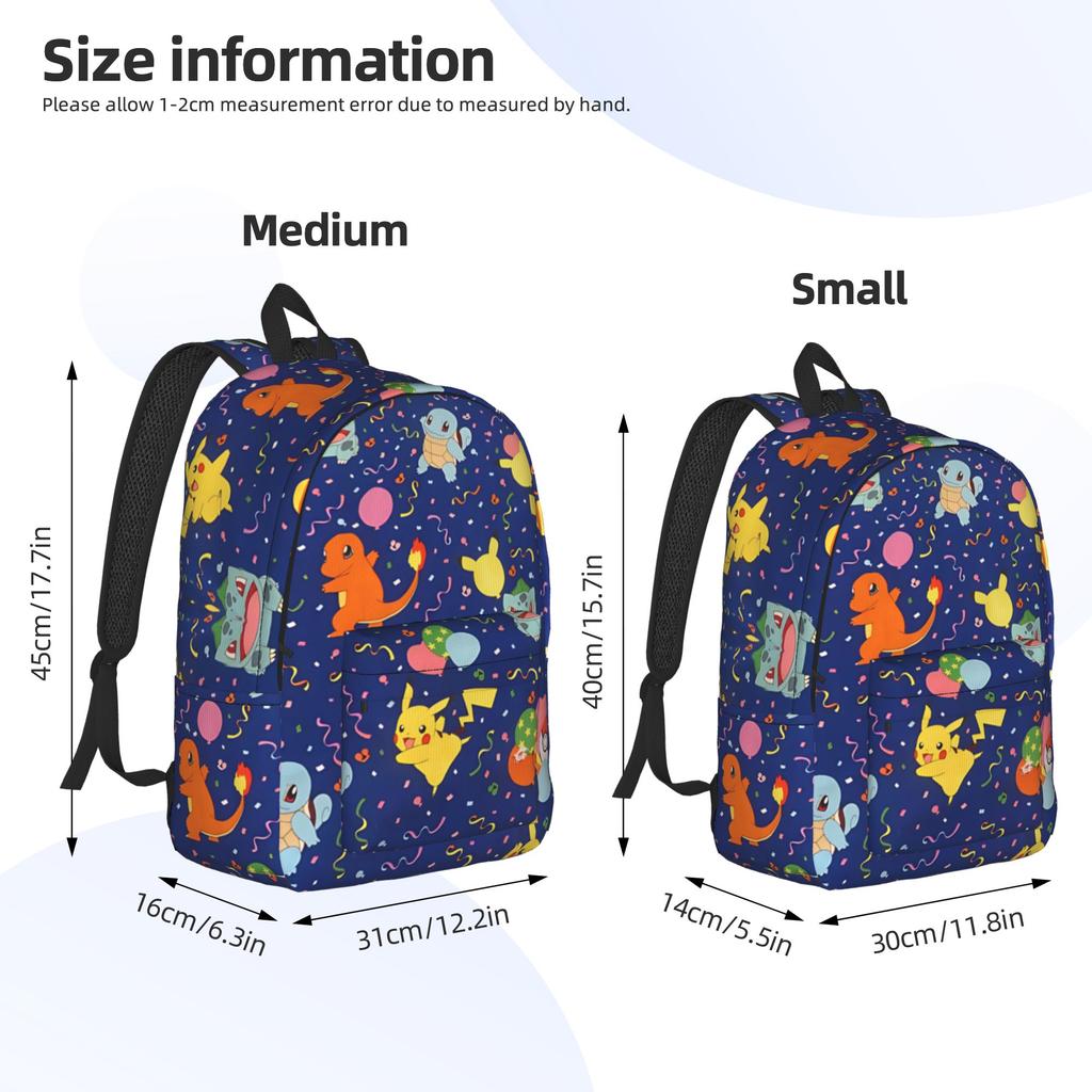 Модный мультяшный рюкзак на тему Покемонов Mochilas Модный Прочный Плечевой Рюкзак для Кампуса