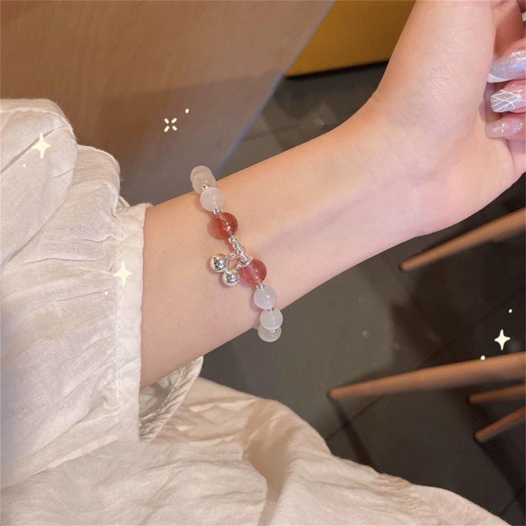 Браслеты для девочек. Женские браслеты из хрустальных бусин. Подарки подругам.