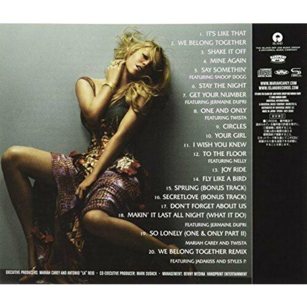 MARIAH CAREY MIMI PLATINUM EDITION JAPAN SHM-CD BONUS TRACK NEW