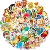 50 Retro Style Series Decorative Stickers Nordic Style Waterproof Stickers