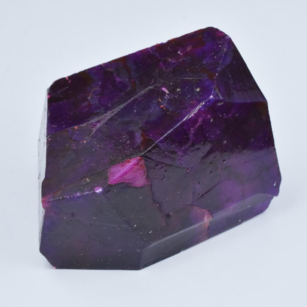 Natural Purple Sapphire 145 Ct Uncut Earth Mined Rough Rare Gemstone