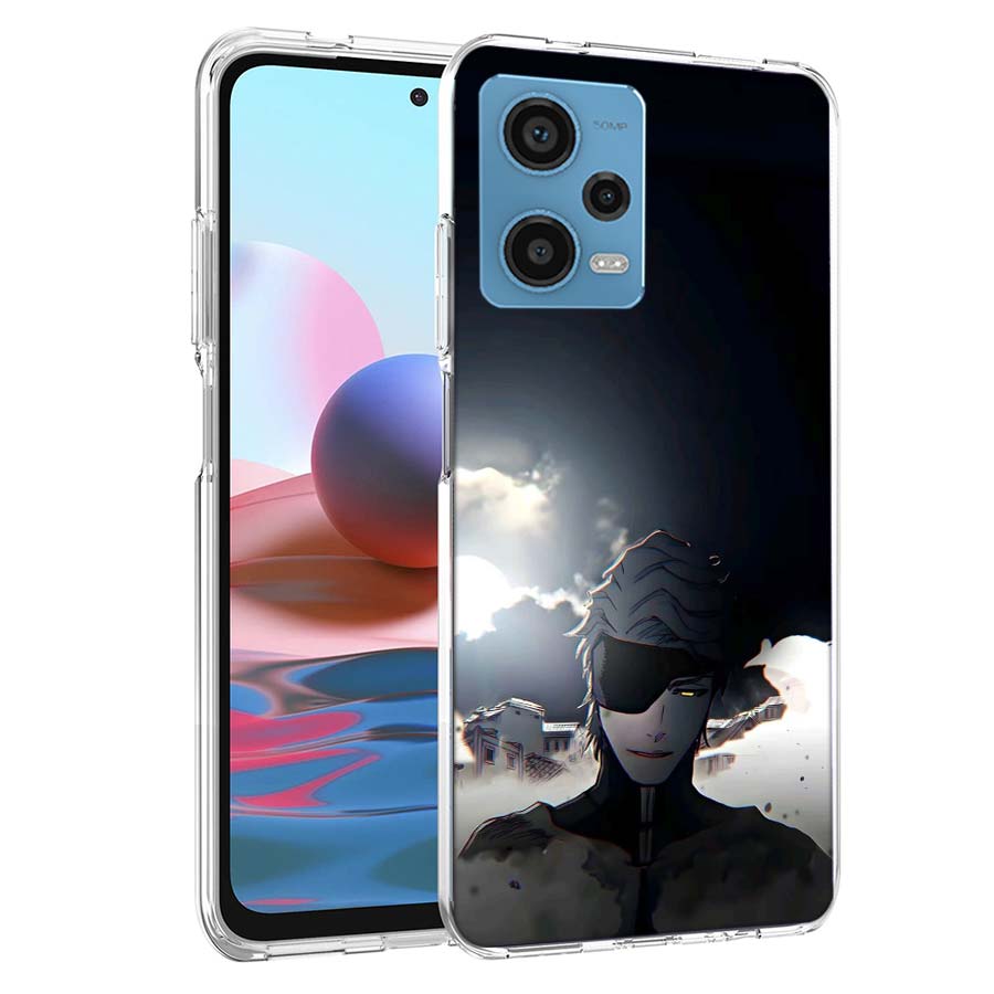 Чехол для телефона Bleach Айзен Соуске для Redmi Note 13 12 14 15 Pro Plus 13R 11 11T 11E 11S 10 Pro 10S 9 9S Прозрачный ТПУ Чехол
