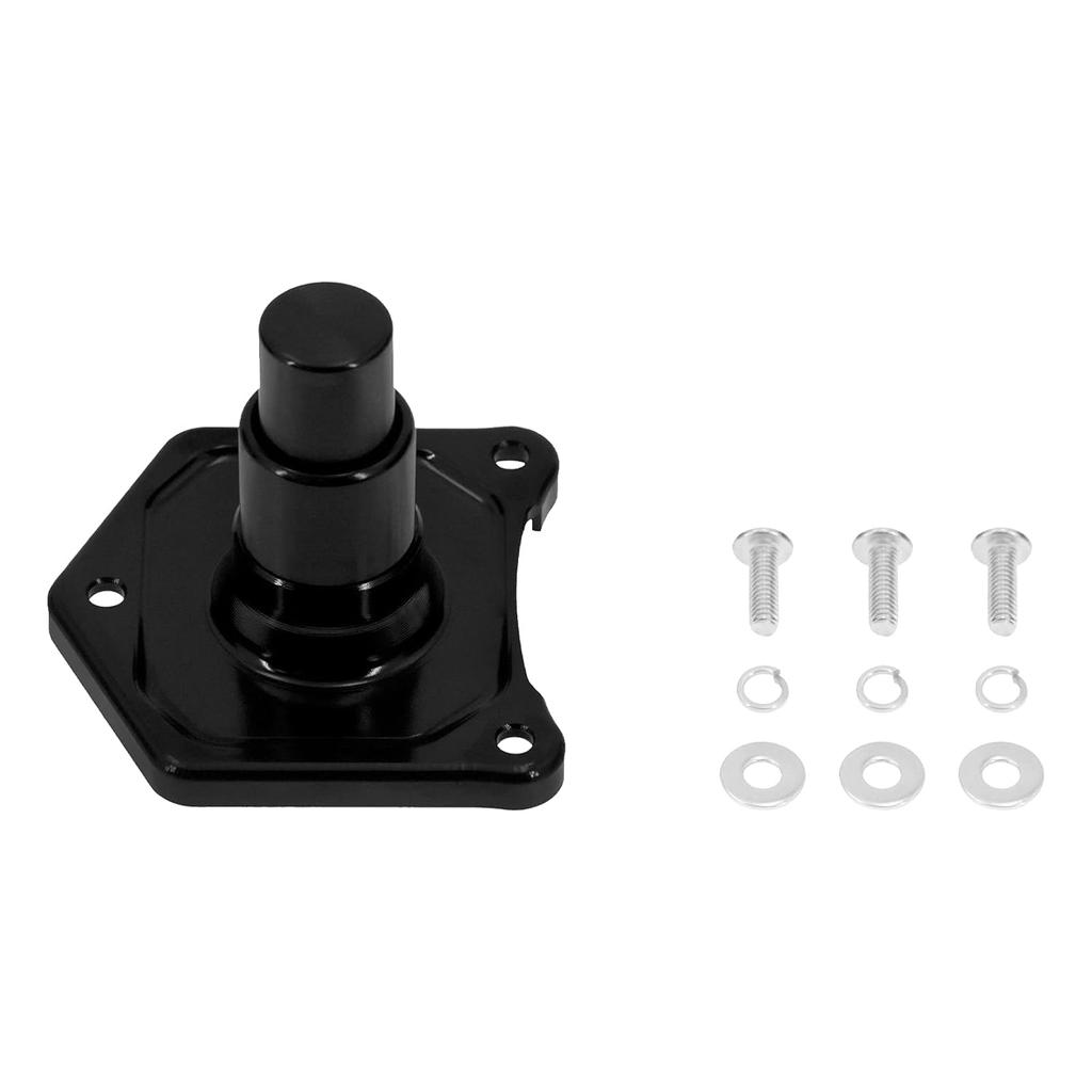 HDBUBALUS Крышка соленоида Кнопка стартера Черный Подходит для Harley Dyna Street Bob Fat Bob Touring Electra Glide 1991-Позже