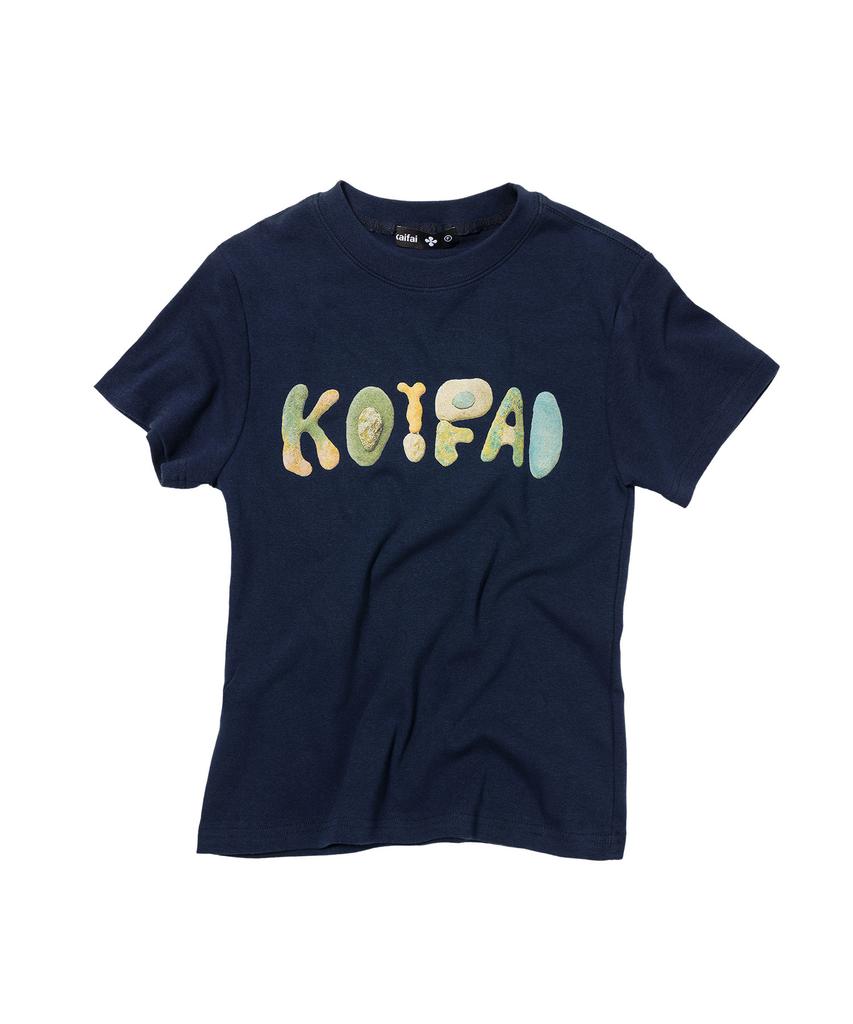 KAIFAI Strata Short Sleeve T-Shirt (Navy) K26Qb232
