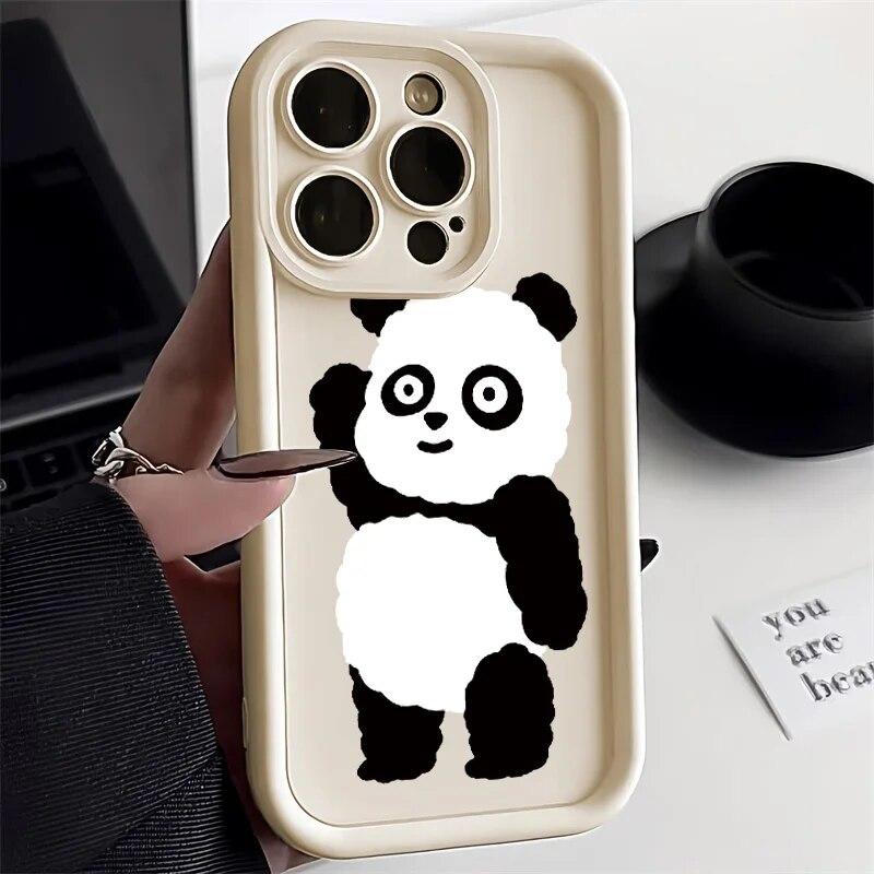 Korean Cute Watermelon Phone Case For iPhone 14 Pro Case for iPhone 11 12 13 15 Pro Max XR X XS 7 8 SE Shockproof Silicone Cover