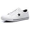 Converse Кеды низкие из перфорированной кожи One Star, модные, удобные, унисекс, белые 158464C