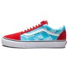 Кроссовки унисекс Old Skool Retro Mart Синие многоцветные истинно-белые VN0A3WKT40L