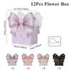 WTEMPO Bouquet Display Basket Wedding Floral Arrangement Box Afternoon Tea Dining Table Decor Butterfly Theme Birthday Party Table Centerpiece