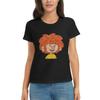 Женская футболка Pumuckl Летняя с коротким рукавом Футболки с круглым вырезом Хлопковые футболки Одежда Топы Уличный стиль