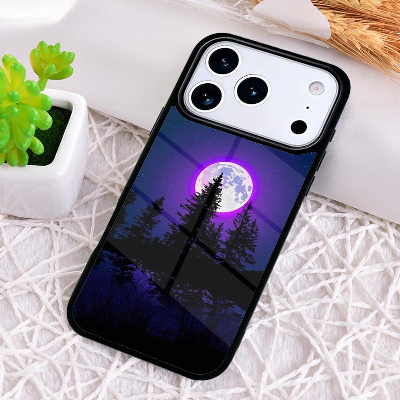 Ударопрочный чехол для телефона Star Space Moon Night для iPhone 17 Air 16e 15 11 12 14 13 Pro Max Чехол Coque