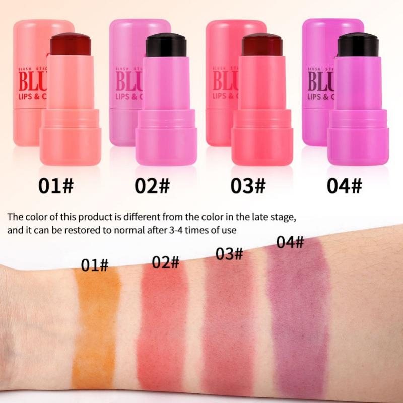 Румяна-стик Fruity Lip Dye Stick Блеск для губ и щек двойного назначения с натуральным контуром губ