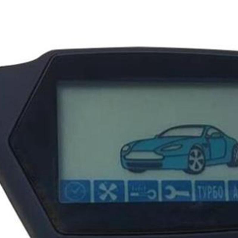 A91 LCD Remote Control Key 2 Way Car Anti-Theft Alarm System For Starline A91 Russian Engine Starter